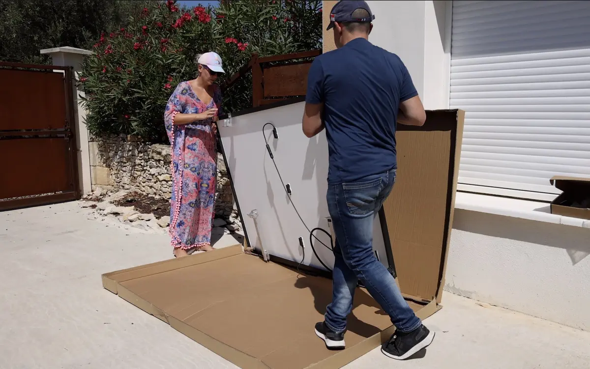 Test des panneaux solaires 123panneaux-solaires 420W, le kit le moins cher du marché