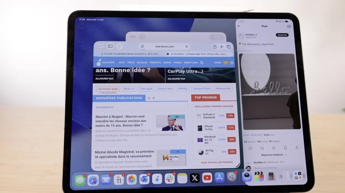 Test iPad Pro M5 : a-t-il enfin remplacé mon Mac ?