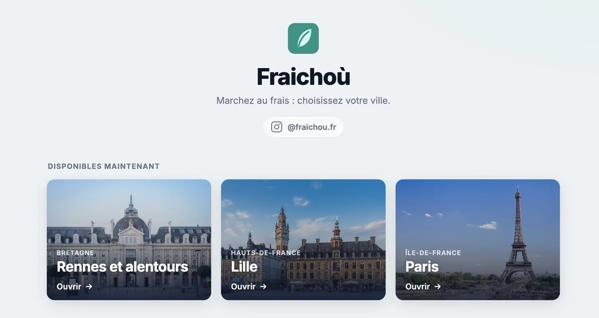 Fraicho&ugrave;, l'appli fran&ccedil;aise qui calcule vos trajets les moins chauds pour survivre &agrave; la canicule