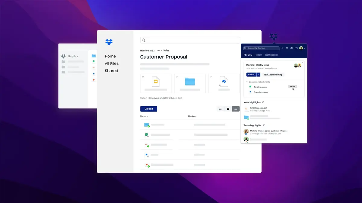 Dropbox sortira sa nouvelle bêta, pleinement compatible macOS Monterey à l'automne