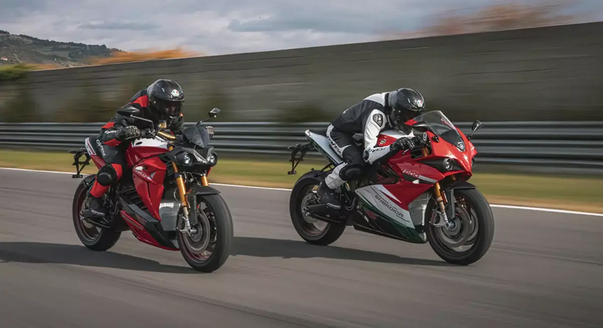 Un scooter &eacute;lectrique MV Agusta et une autonomie en hausse chez Energica