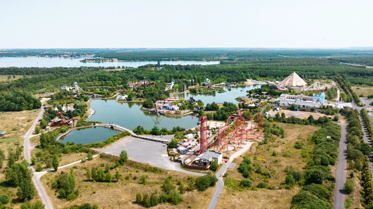 L'ancien parc Belantis