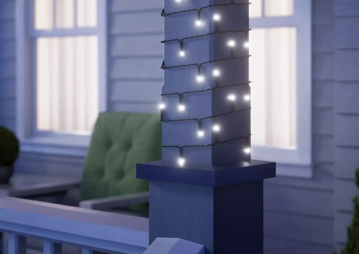 Des guirlandes connectées Nanoleaf sur et sous votre sapin à Noël