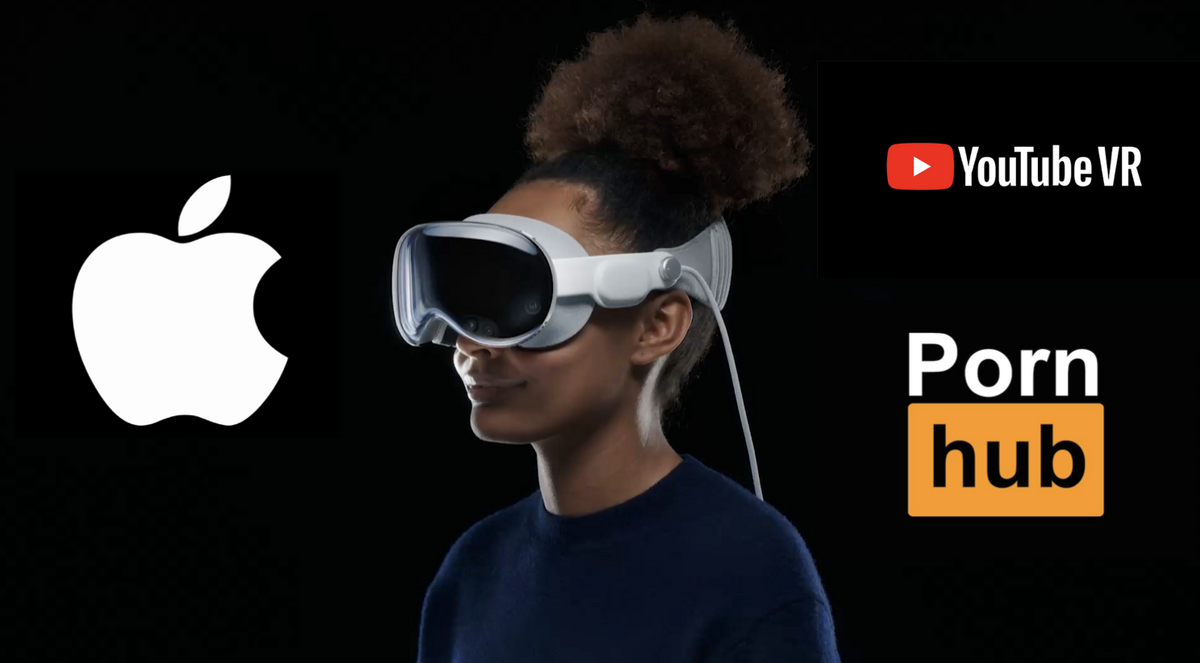 Pas de YouTube VR sur le Vision Pro et le porno  