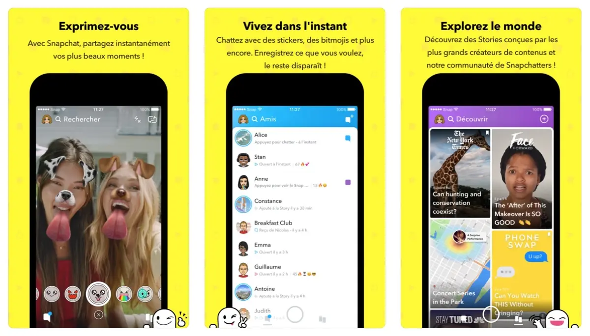 Sous le feu des critiques, Snapchat voit ses téléchargements s'envoler