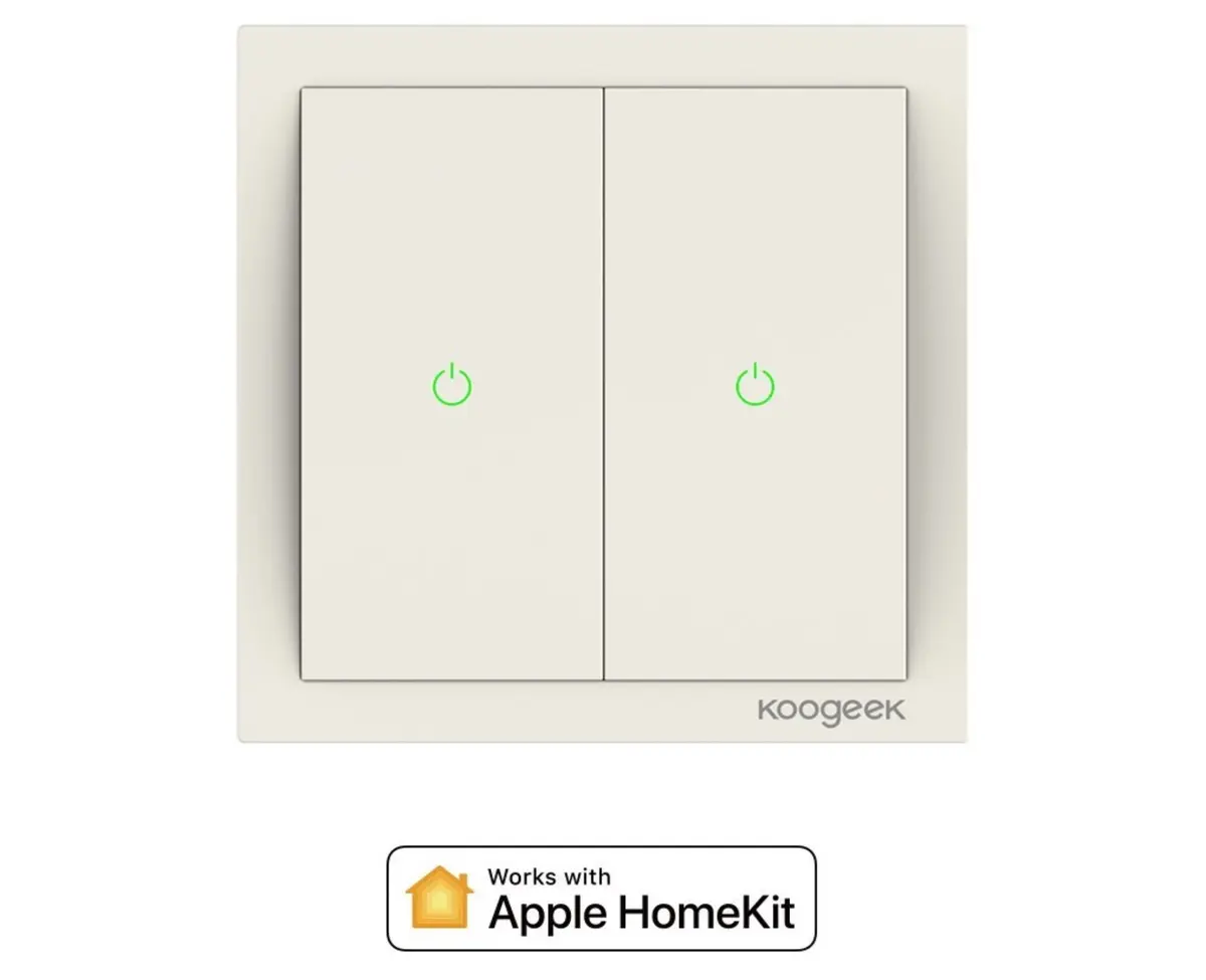 HomeKit : les interrupteurs de Koogeek au format européen désormais disponibles en France