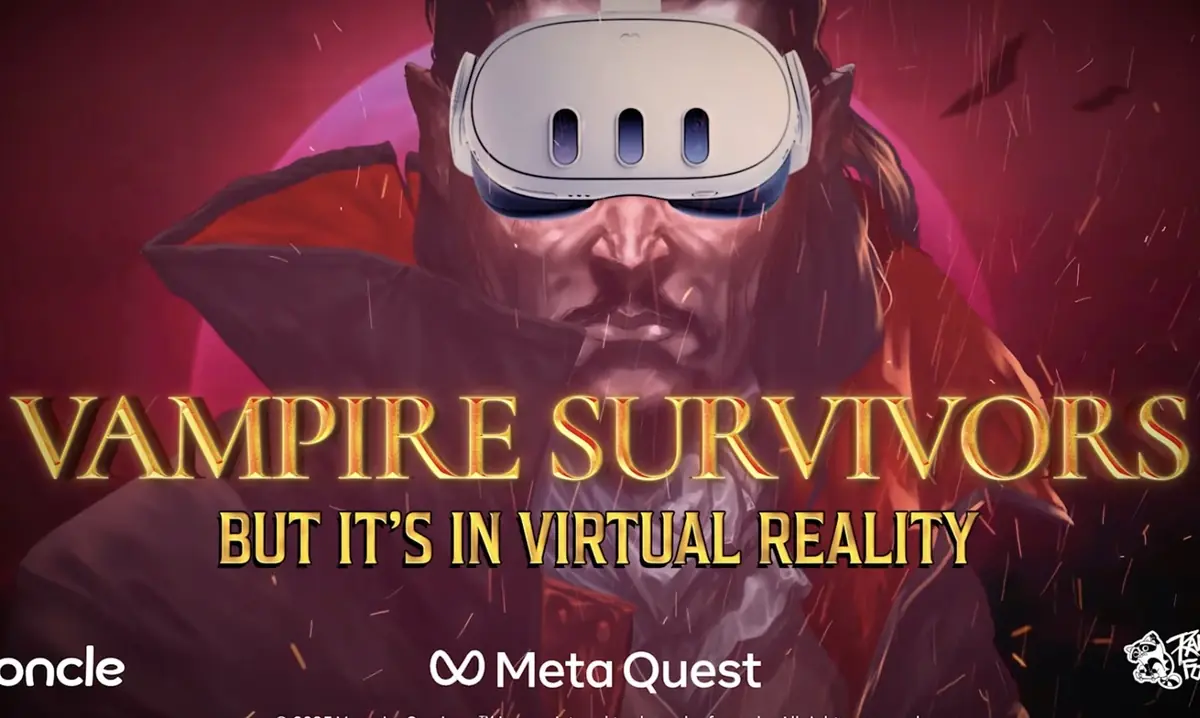 Vampire Survivors débarque par surprise en VR sur Meta Quest. Meilleure raison pour s’équiper !