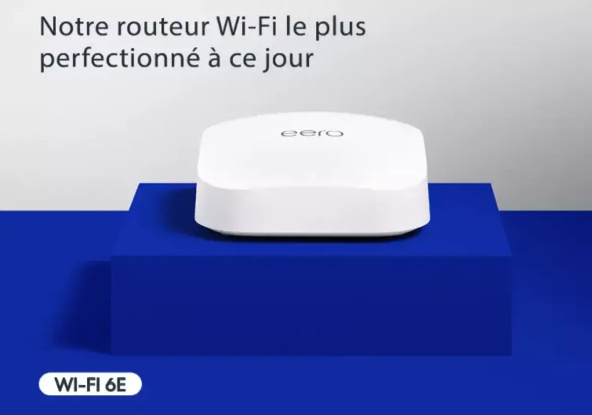 Wi-Fi 6E נגיש יותר הודות לנתבי eero החדשים (זמינים כעת בצרפת)