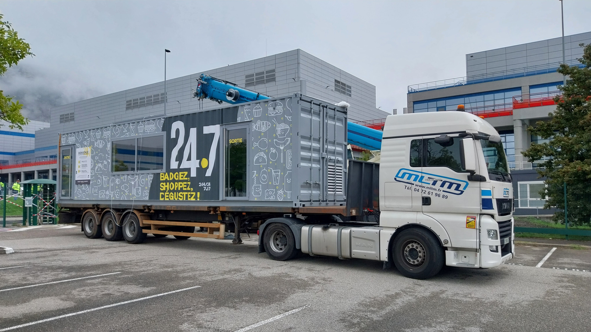 Pas de doute, c'est un bien un conteneur revisité (Image Thomas Richardson)