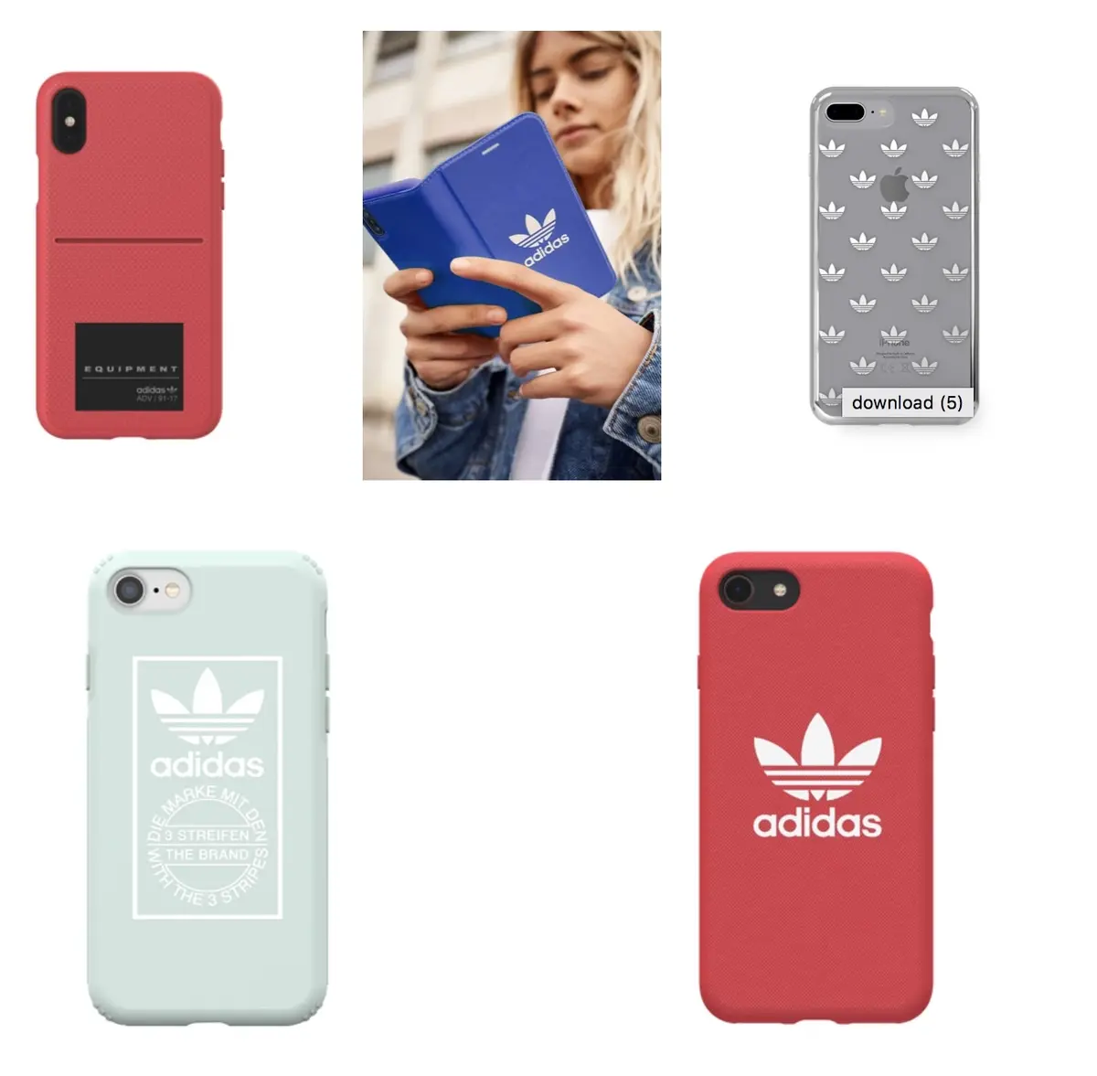 L'image du soir : Adidas lance des protections colorées pour iPhone X et 7/8