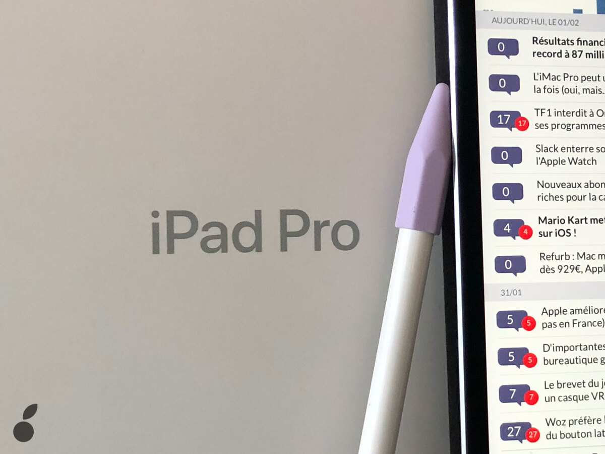 L’Apple Pencil serait compatible avec le nouvel iPad (et doublerait ses ventes)