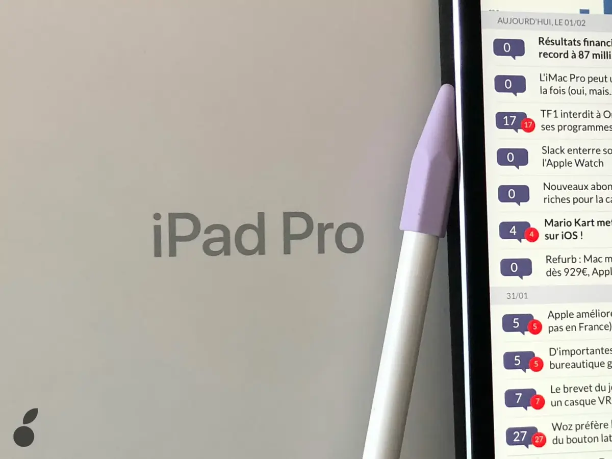 L’Apple Pencil serait compatible avec le nouvel iPad (et doublerait ses ventes)