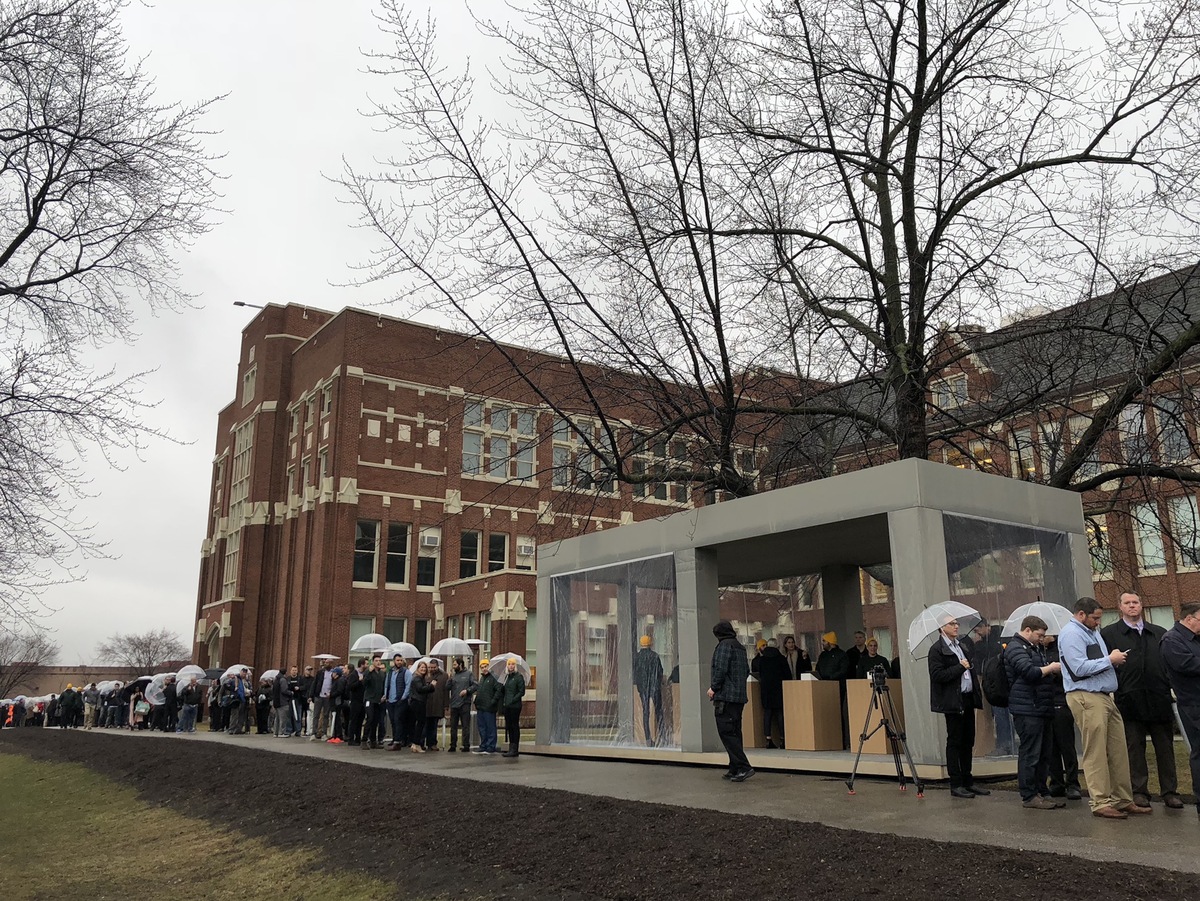 #keynote : nos photos en direct de Chicago ! (croissants, pluie et le programme !)