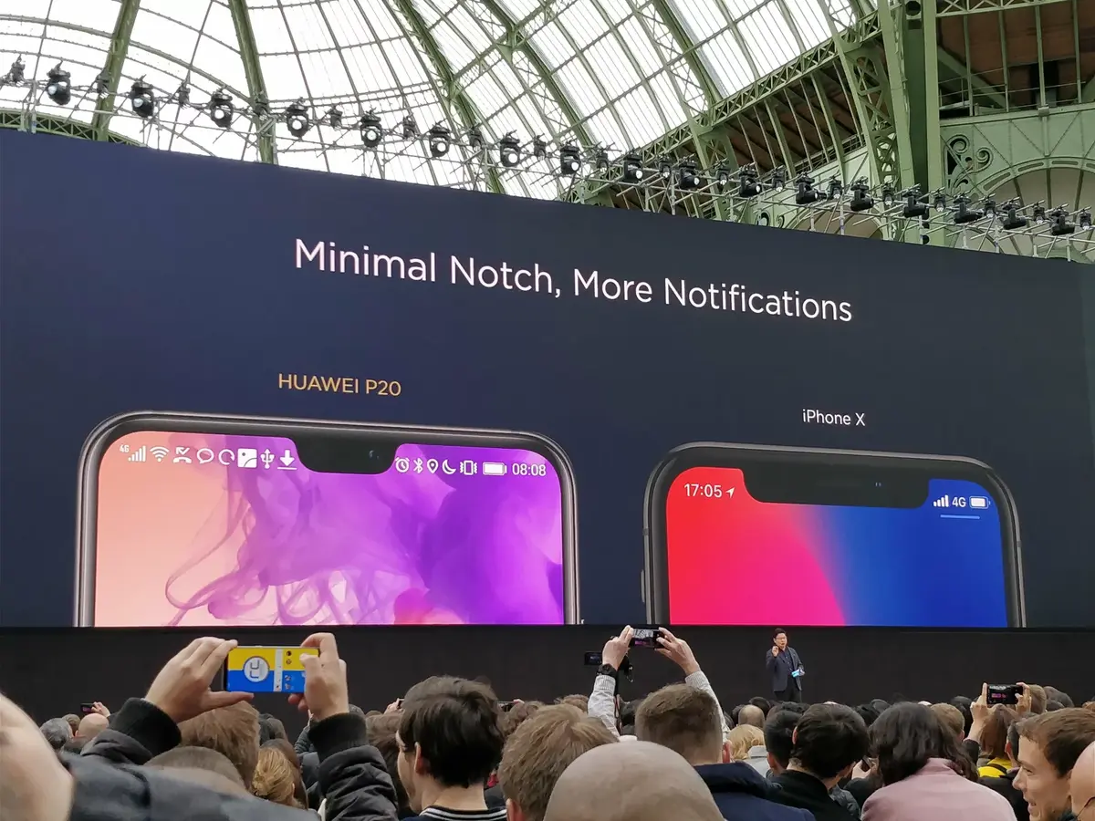 Huawei présente ses nouveaux smartphones P20 et P20 Pro