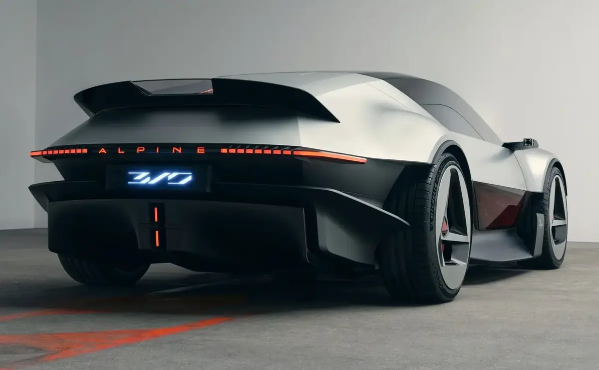 Alpine A310 Vision&nbsp;: l'ic&ocirc;ne de 1971 rena&icirc;t en &eacute;lectrique au Mondial de Paris