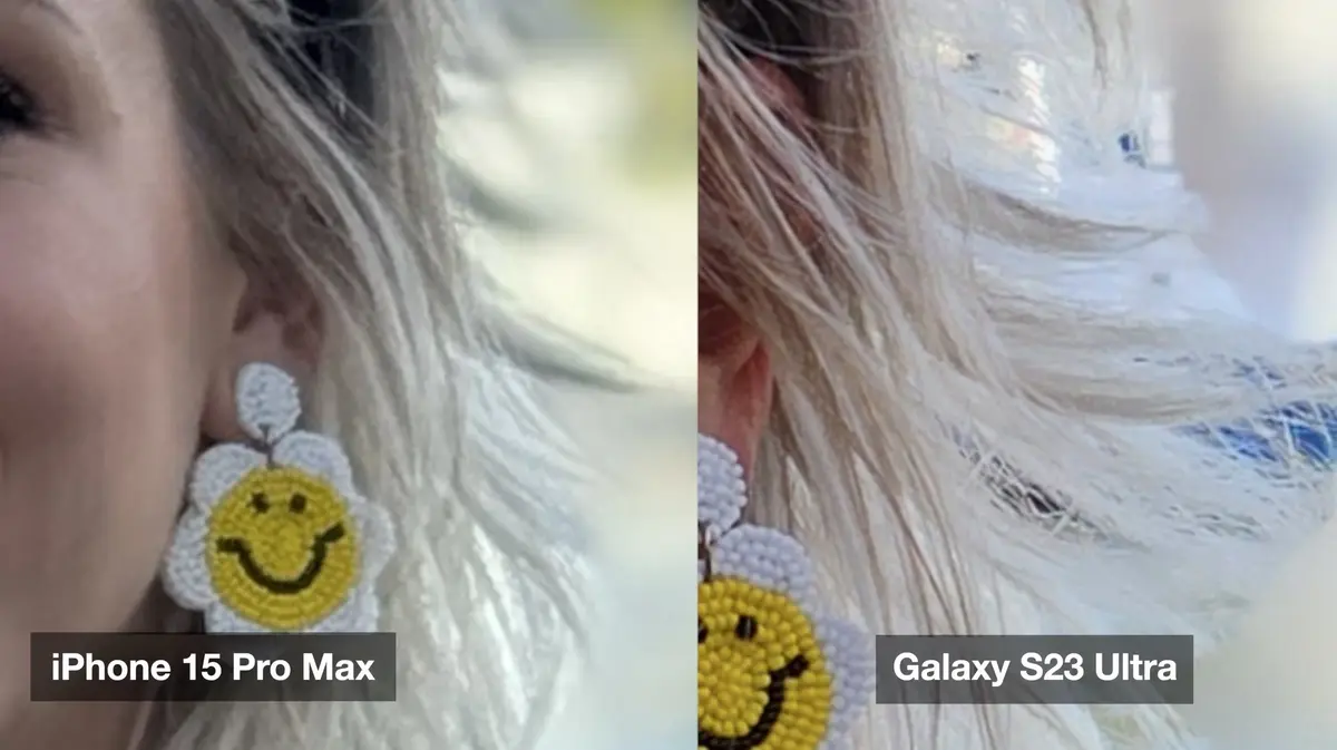 Test iPhone 15 Pro Max vs Samsung Galaxy S23 Ultra : comparatif photo/vidéo !