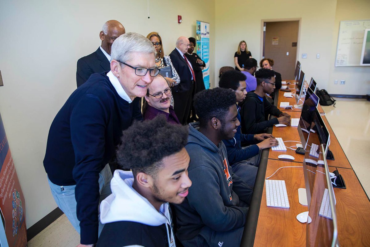 Tim Cook est en Alabama pour rendre hommage à Martin Luther King