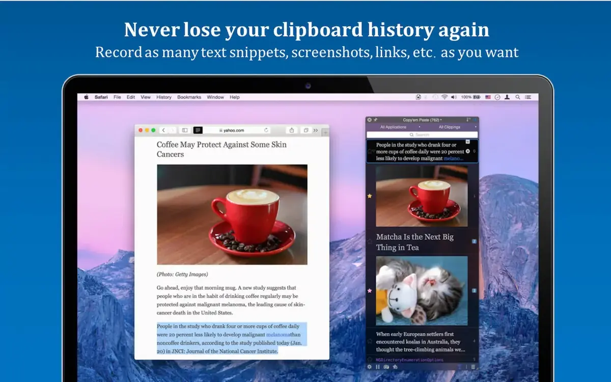 Baisse de prix et essai gratuit pour Copy'em Paste, qui muscle le presse-papier de macOS