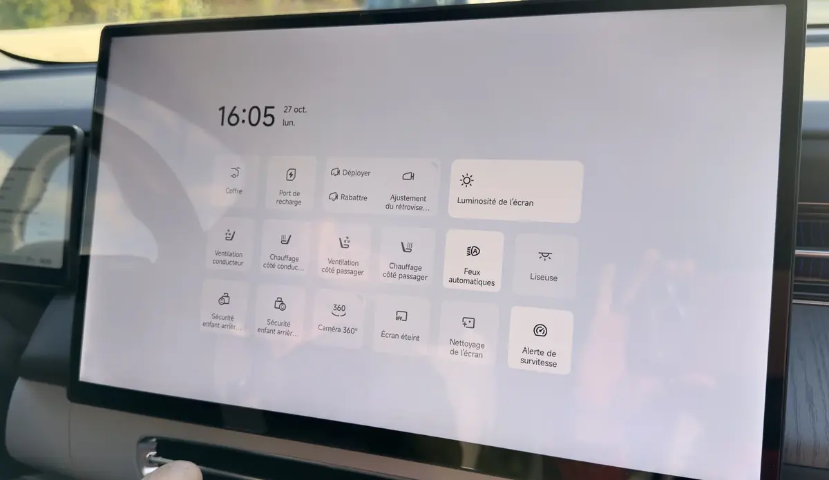 Test des &eacute;crans du XPeng G6 2026&nbsp;: sentinelle, XCombo... &agrave; la hauteur de Tesla&nbsp;!