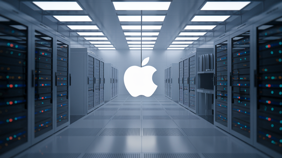 Apple travaillerait avec Broadcom sur une puce IA pour ses serveurs