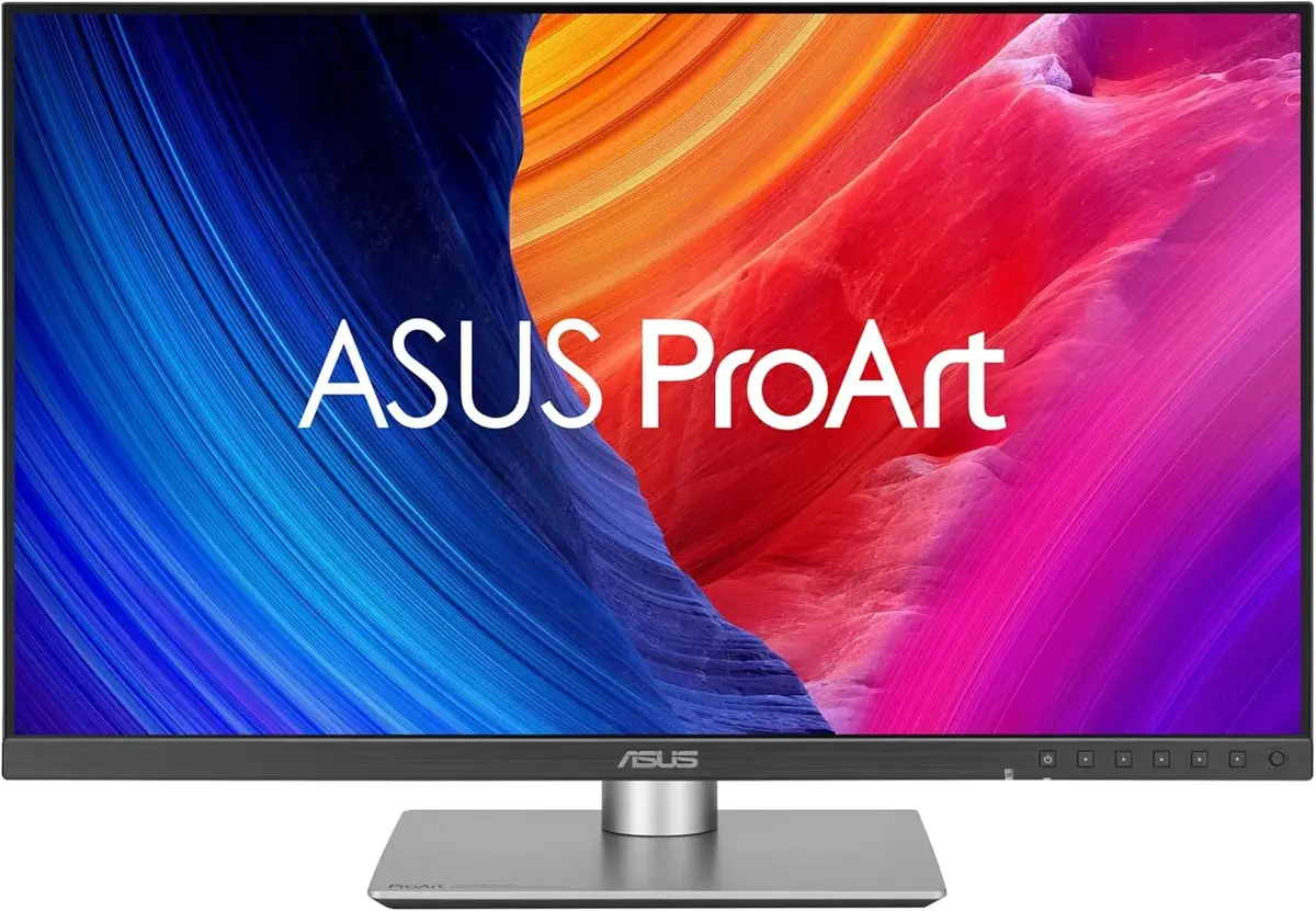 L'Asus ProArt Display 5K PA27JCV avec son plastique qui pique les yeux.