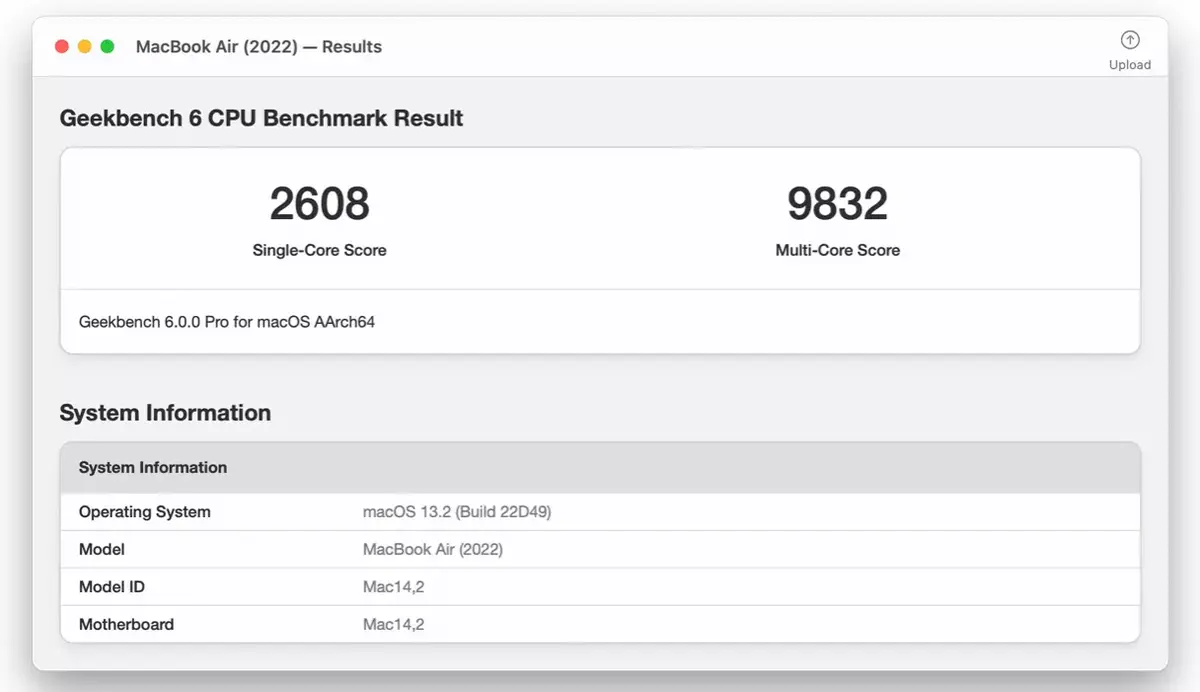 Le benchmark Geekbench passe la sixième et affûte ses résultats !