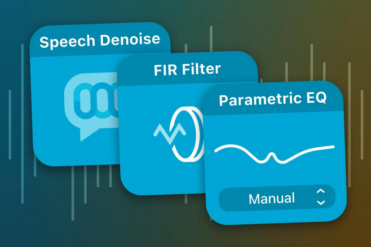 La boîte à outil Audio Hijack gagne 3 nouveaux effets en version 4.2