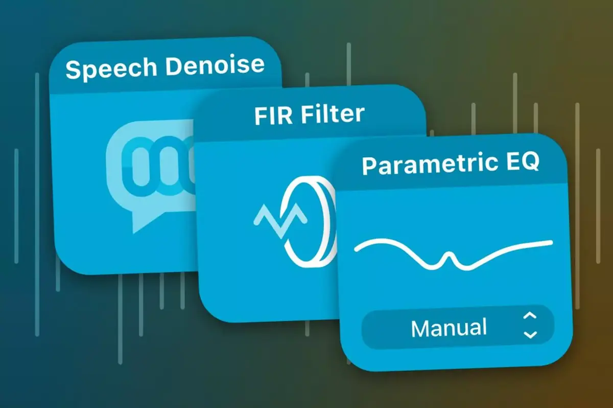 La boîte à outil Audio Hijack gagne 3 nouveaux effets en version 4.2