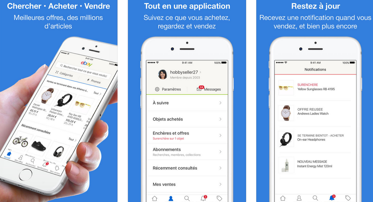 L'app eBay scanne les codes pour mieux revendre les produits