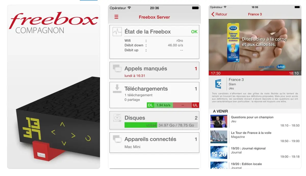 Freebox Compagnon s'adapte à l'iPhone X et gère le Wi-Fi invité