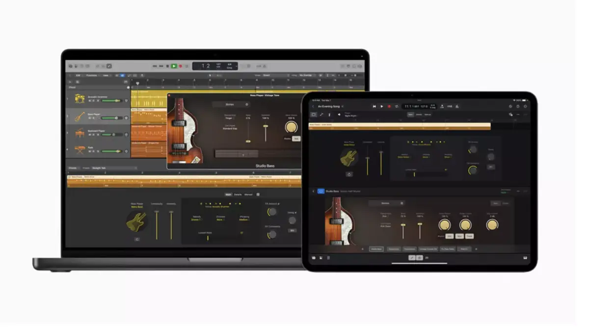 Logic Pro 11 et Logic Pro 2 pour iPad