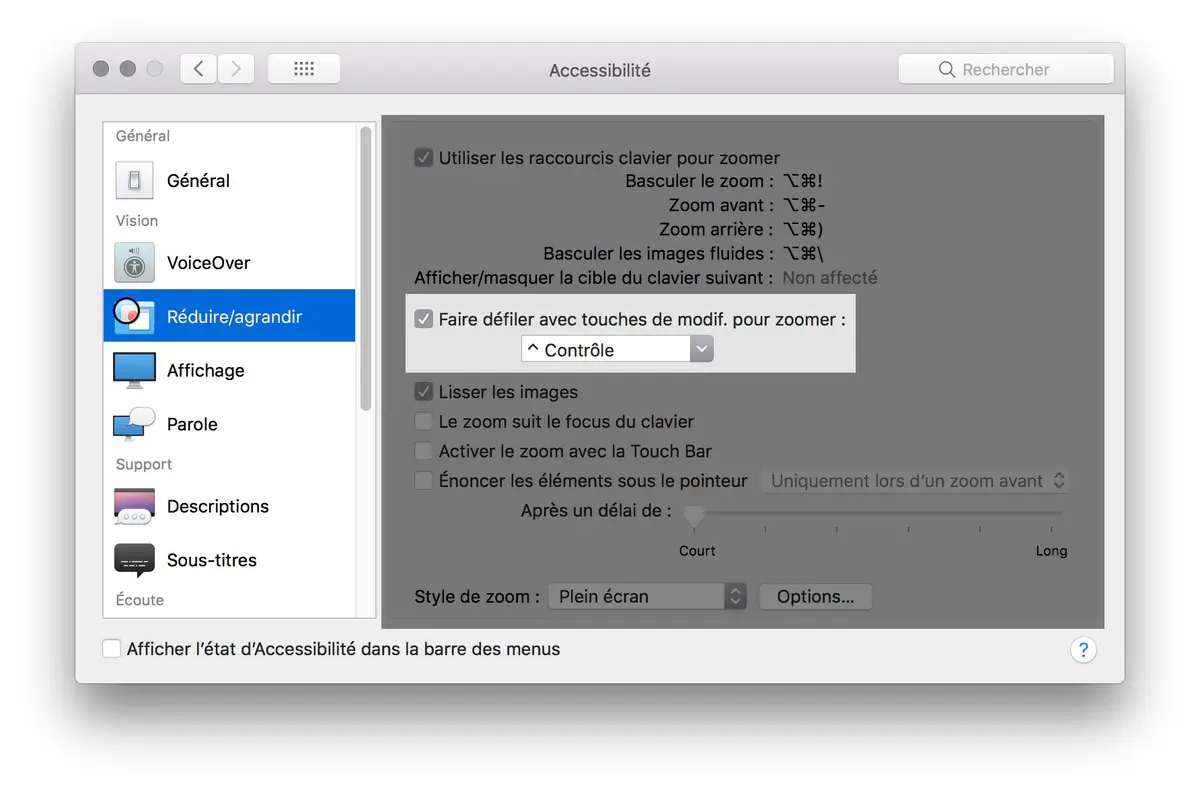 Astuce : comment zoomer à l'écran sur Mac ?