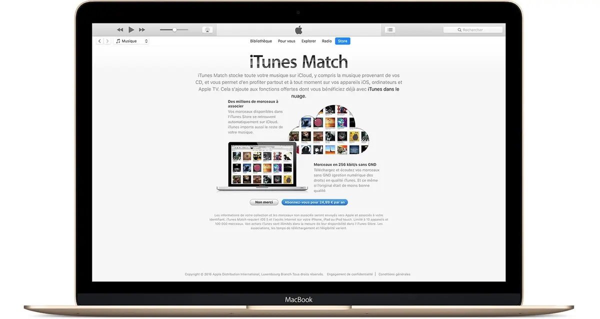 Abonné(e) à Apple Music ? N'oubliez pas de résilier iTunes Match !