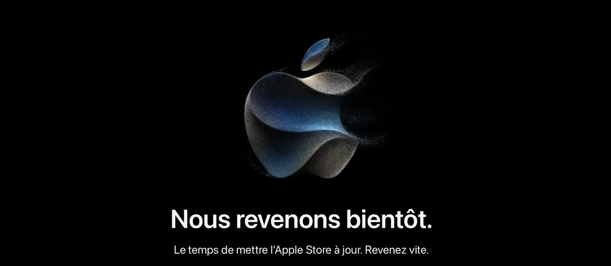 L’Apple Store en ligne est fermé