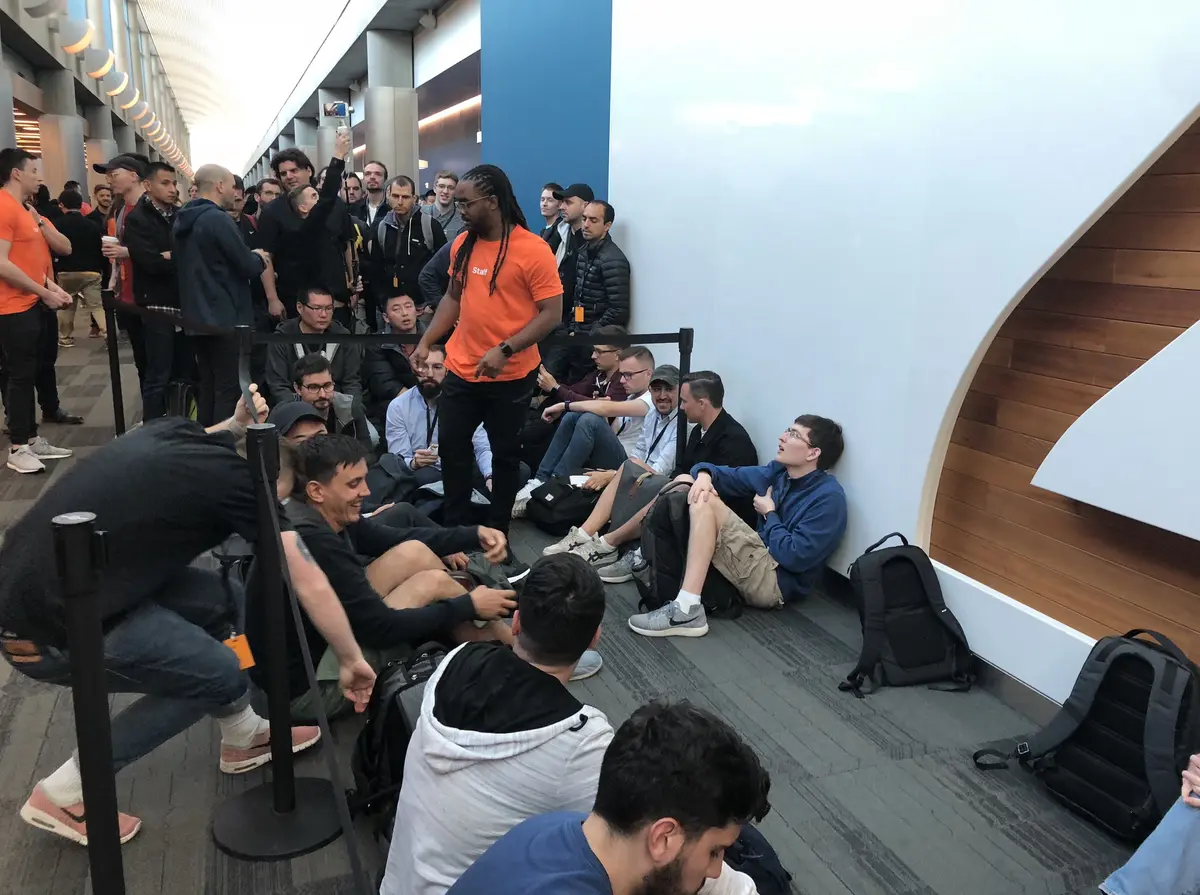 #WWDC : le jour se lève et les développeurs sont déjà nombreux !