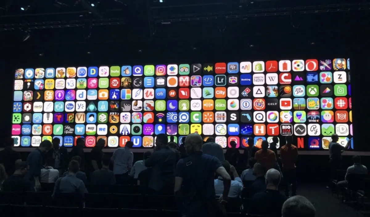 Keynote H-1 : Apple ouvre ses portes devant un mur d'applications !