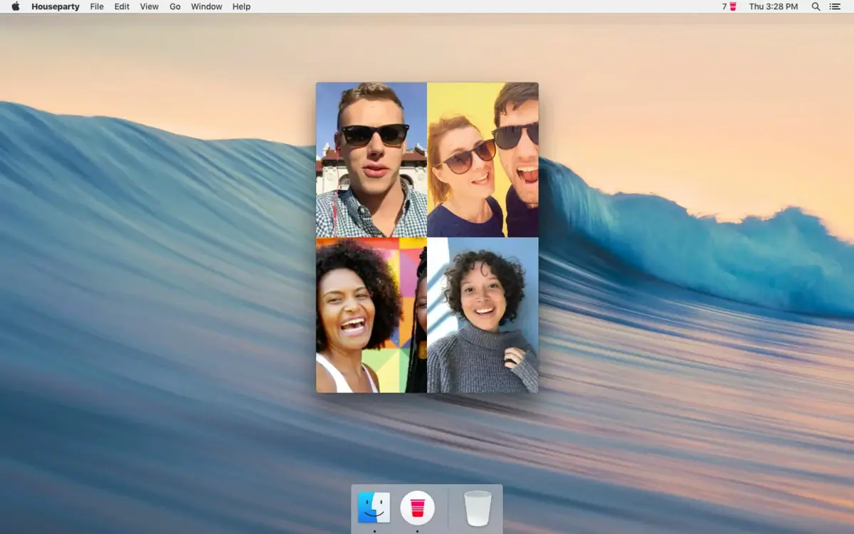 En attendant FaceTime en groupe, Houseparty débarque sur Mac