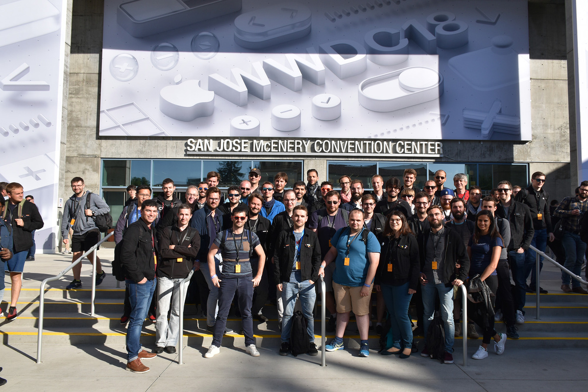 WWDC 2018 : la photo de famille des "frenchies" et leurs apps (+ la WWDC Bash en images)