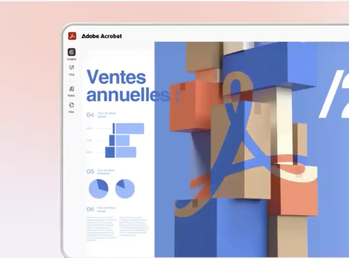 Adobe veut r&eacute;volutionner le PDF&nbsp;: un espace interactif dop&eacute; &agrave; l&rsquo;IA