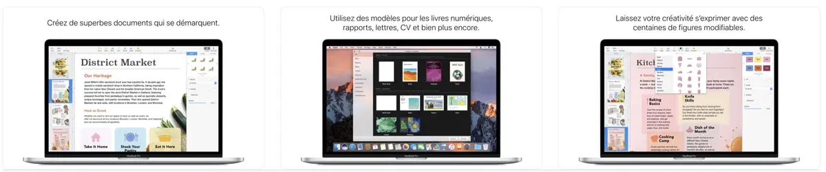 MAJ de Pages, Keynote et Numbers pour iOS/macOS (Pencil, LaTeX, MathML, audio...)