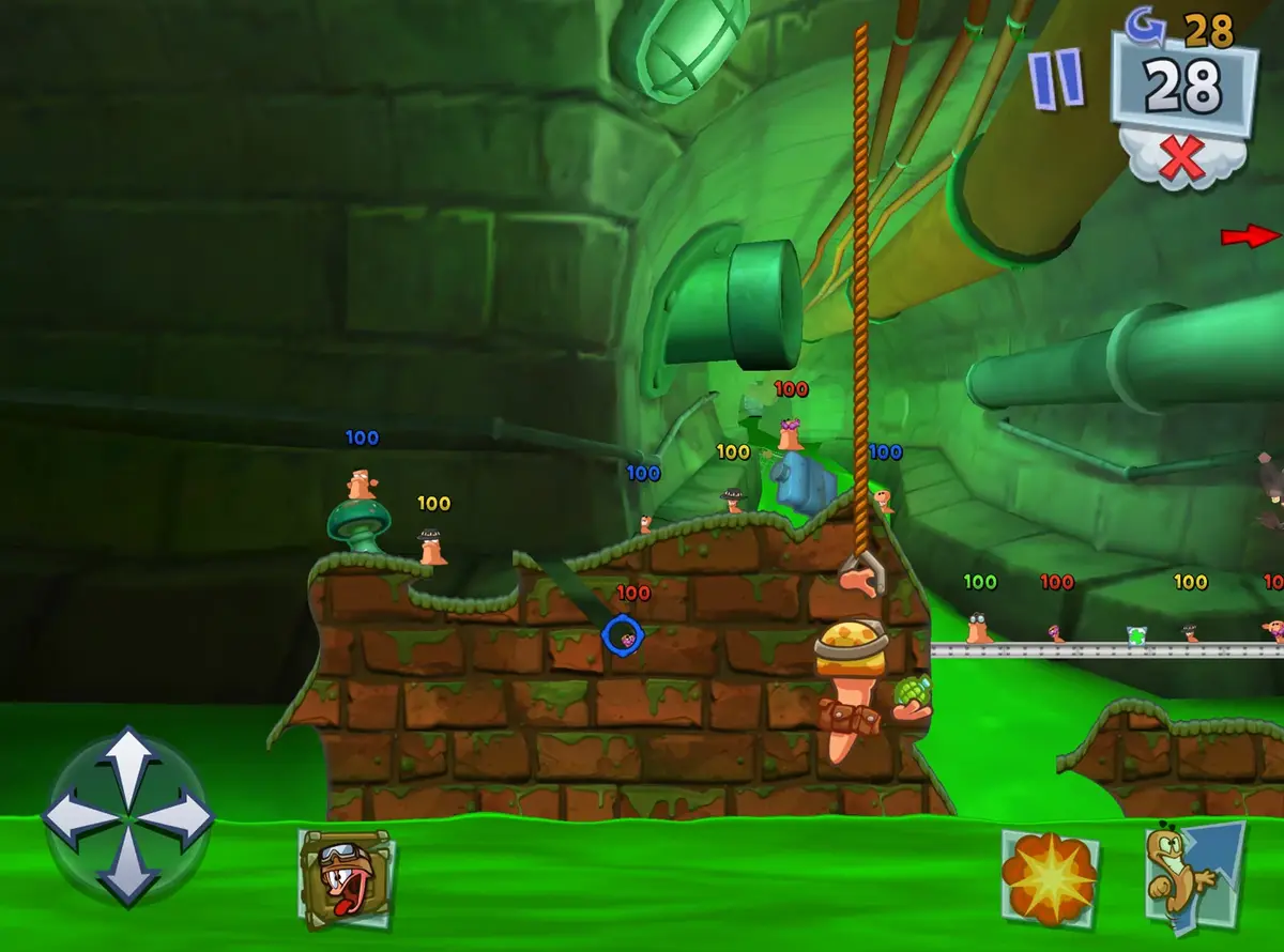 Worms 3 fait son entrée sur iOS