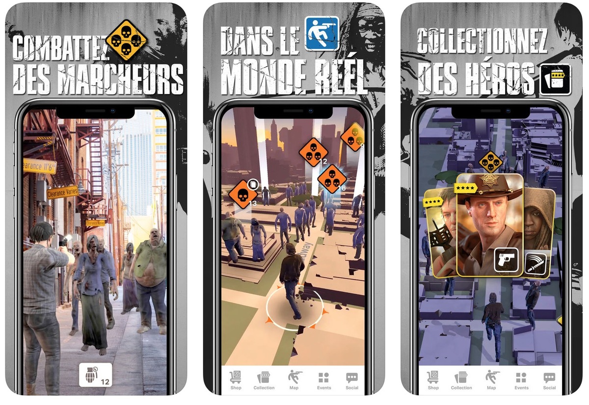 Réalité augmentée : "The Walking Dead: Our World" est disponible dans l'App Store