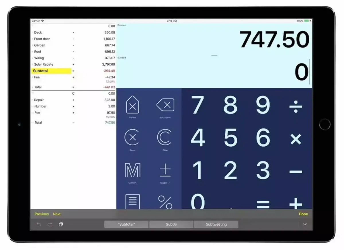 La calculatrice Digits est enfin de retour sur iPhone et iPad (64 bits, nouveau design, split view...)