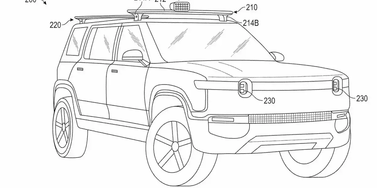 Une première image du Rivian R2, officiellement prévu pour l'Europe