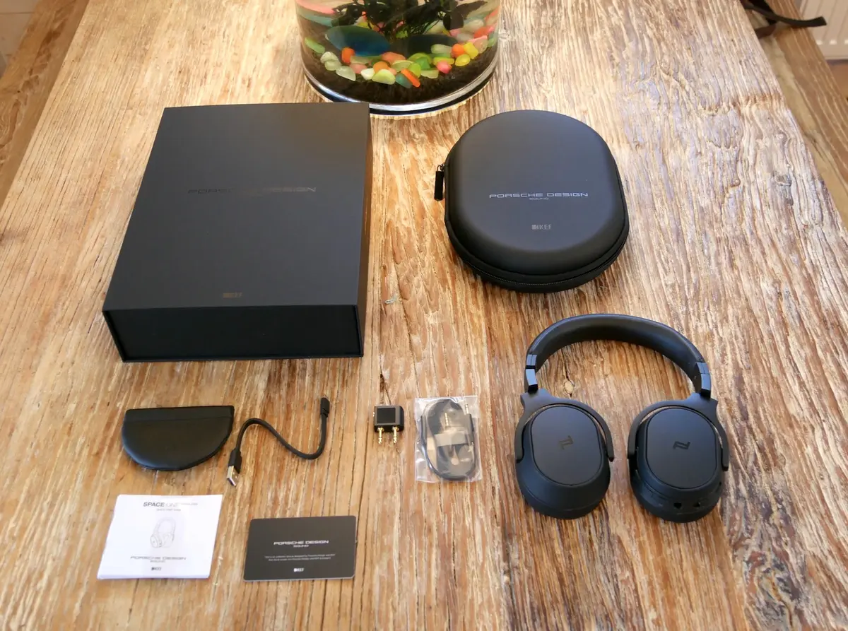 Test du casque Bluetooth avec ANC KEF Space One Wireless Porsche Design Black Edition