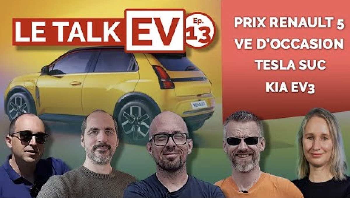 LIVE Talk EV #13 : Prix Renault 5, VE d'occasion, Superchargers, Kia EV3