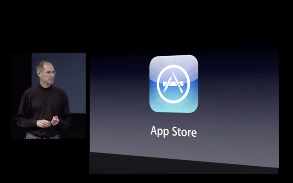 Steve Jobs et l’App Store : « le monde de la téléphonie n’avait jamais rien vu de tel »