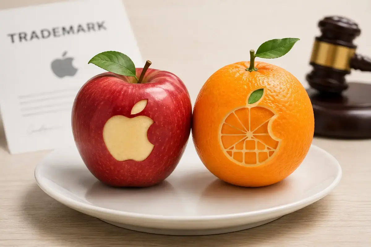L'orange qui menaçait la Pomme : Apple a-t-elle le monopole des logos fruits ?