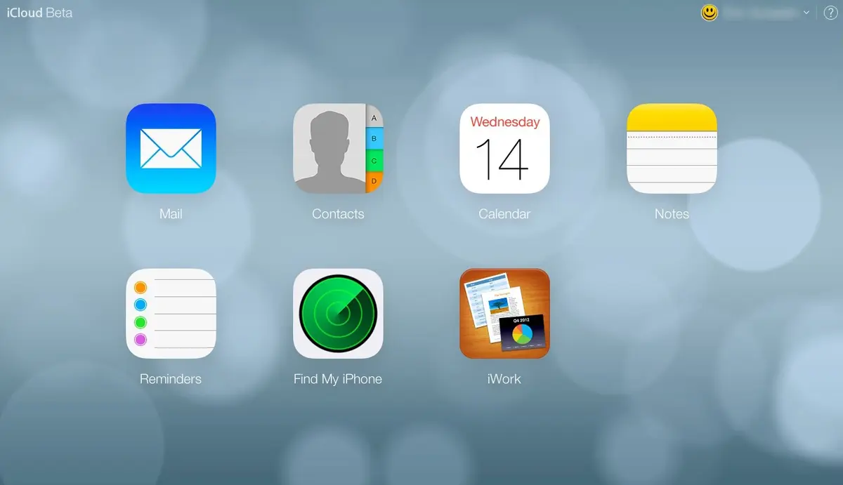 La version beta d'iCloud.com à la sauce iOS7