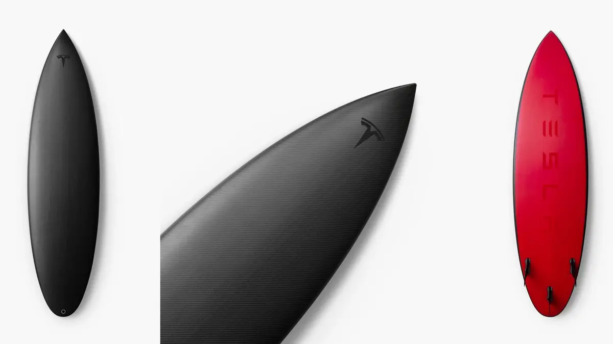 Tesla lance une planche de surf (mais elle est déjà collector)